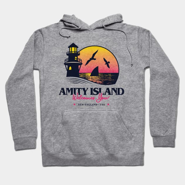 Amity Island Hoodie by Woah_Jonny